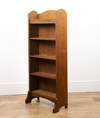 Lot 105 - Heals Oak, bookcase, circa 1910, unmarked,...