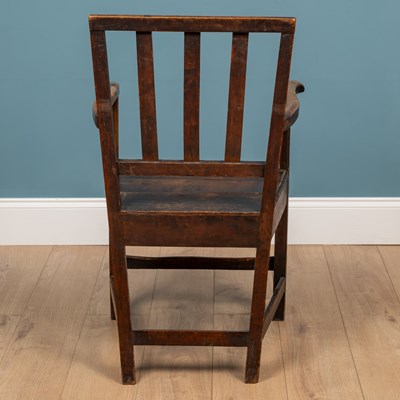 Lot 258 - A Farmhouse style fruitwood chair