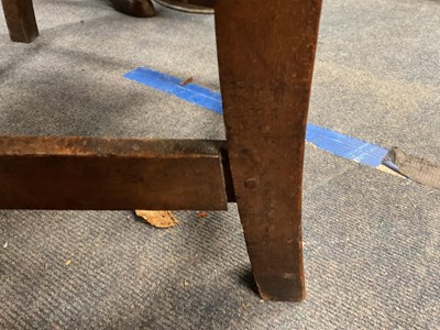 Lot 258 - A Farmhouse style fruitwood chair