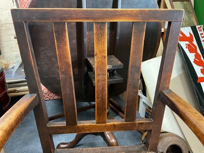 Lot 258 - A Farmhouse style fruitwood chair