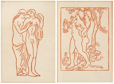 Lot 196 - Aristide Maillol (1861-1944) Two wood...