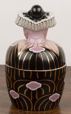 Lot 316 - Robj of Paris Large bonbonniere or jar and...