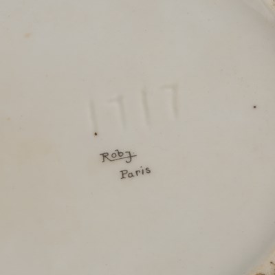 Lot 316 - Robj of Paris Large bonbonniere or jar and...
