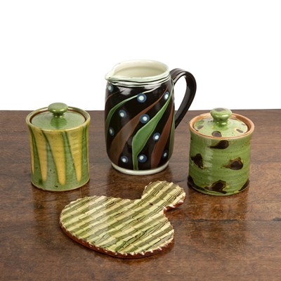 Lot 344 - Sean Miller (Contemporary) Studio pottery jar...