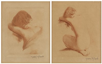 Lot 255 - Jean Vyboud (1872-1944) 'Untitled nude',...