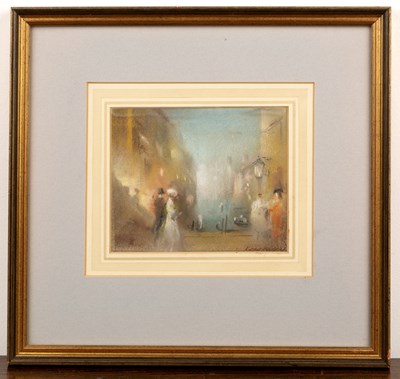 Lot 140 - Raoul Millais (1901-1999) 'Figures in a side...