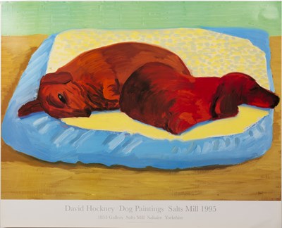 Lot 74 - David Hockney (b.1937) Dog Paintings, 1995 for...