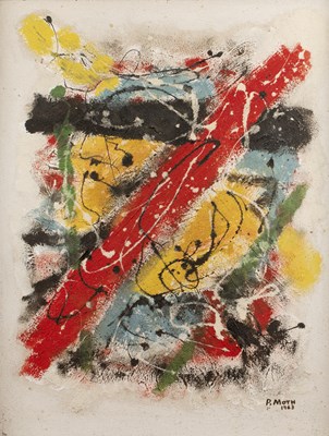 Lot 172 - P Moth (20th Century School) 'Untitled...