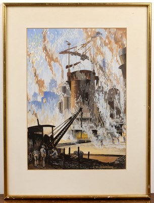 Lot 162 - J A Johnston (20th Century School) 'The iron...