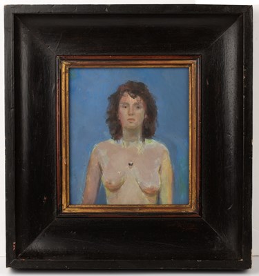 Lot 18 - Jane Bond (1939) female nude, oil on board...