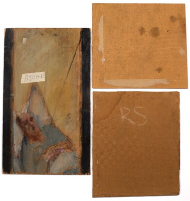 Lot 18 - Jane Bond (1939) female nude, oil on board...