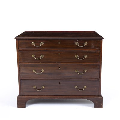 Lot 388 - A mahogany chest of drawers