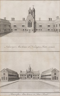 Lot 70 - Benjamin Cole (1697-1783) Two architectural...