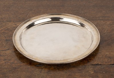 Lot 420 - Guild of Handicraft silver dish or charger Of...