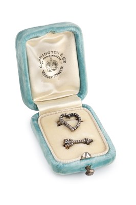 Lot 29 - A pair of late 19th/early 20th century diamond...