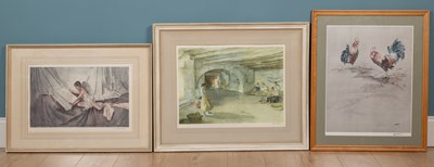 Lot 623 - Two decorative prints by Russel Flint, both...