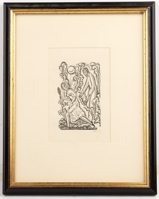 Lot 194 - Eric Gill (1882-1940) Girl with Mirror, 1936...
