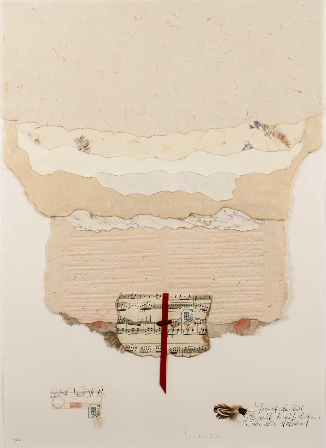 Lot 228 - Ricardo Benaim (b.1949) Music 18/75, signed...