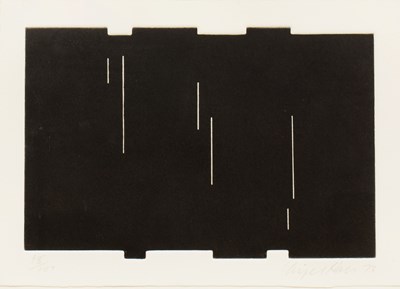 Lot 454 - Nigel Hall (b.1943) Untitled, 1973 from the...