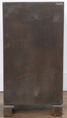 Lot 50 - Herbert E. Gibbs dark oak side cupboard or...