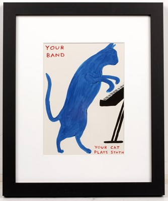 Lot 157 - David Shrigley (b.1968) Your Cat Plays Synth...