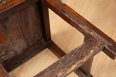Lot 266 - Five similar 17th century fruitwood Spanish chairs