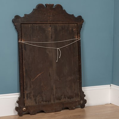 Lot 466 - An antique wall mirror