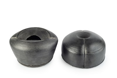 Lot 558 - Dan Kelly (b.1953) Two flattened vessels...