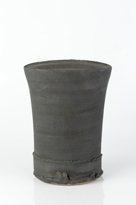 Lot 559 - Dan Kelly (b.1953) Vessel stoneware, black...
