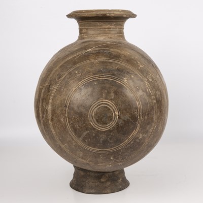 Lot 147 - An antique Chinese Han dynasty style pottery...