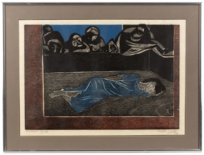 Lot 163 - Francisco Amighetti (1907-1988) Insomnio, 1984...