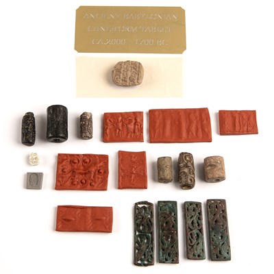 Lot 171 - Artifacts to include western asiatic seals,...