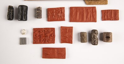 Lot 171 - Artifacts to include western asiatic seals,...