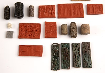 Lot 171 - Artifacts to include western asiatic seals,...