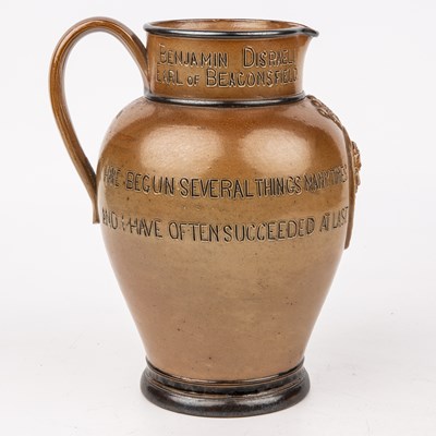 Lot 204 - A Victorian Doulton Lambeth, John Mortlock and...