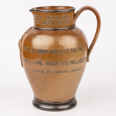 Lot 204 - A Victorian Doulton Lambeth, John Mortlock and...