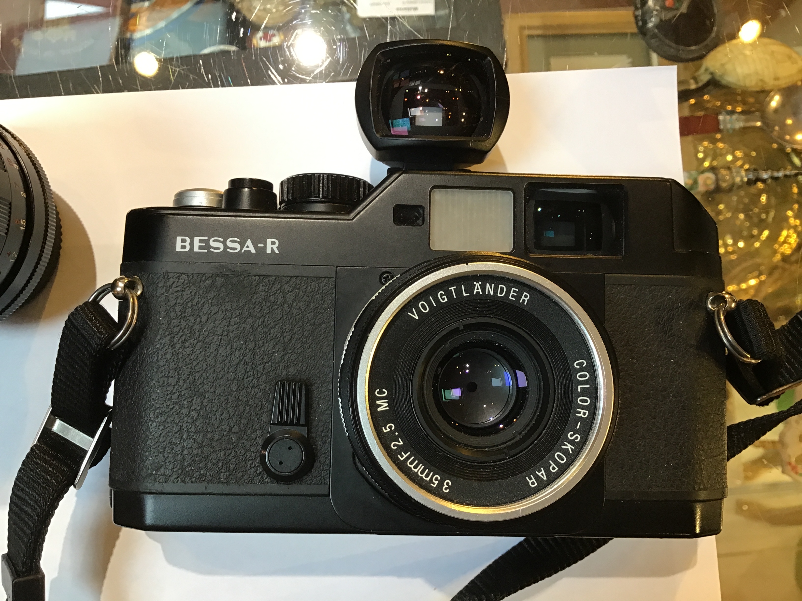 い*ご様 BESSA RとVoigtlander COLOR-SKOPAR 35 Voigtlander BESSA II 6x9cm 120 Film Camera. COLOR-SKOPAR