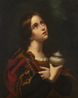 Lot 217 - After Carlo Dolci The Penitent Magdalene, oil...