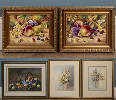 Lot 467 - A group of five paintings