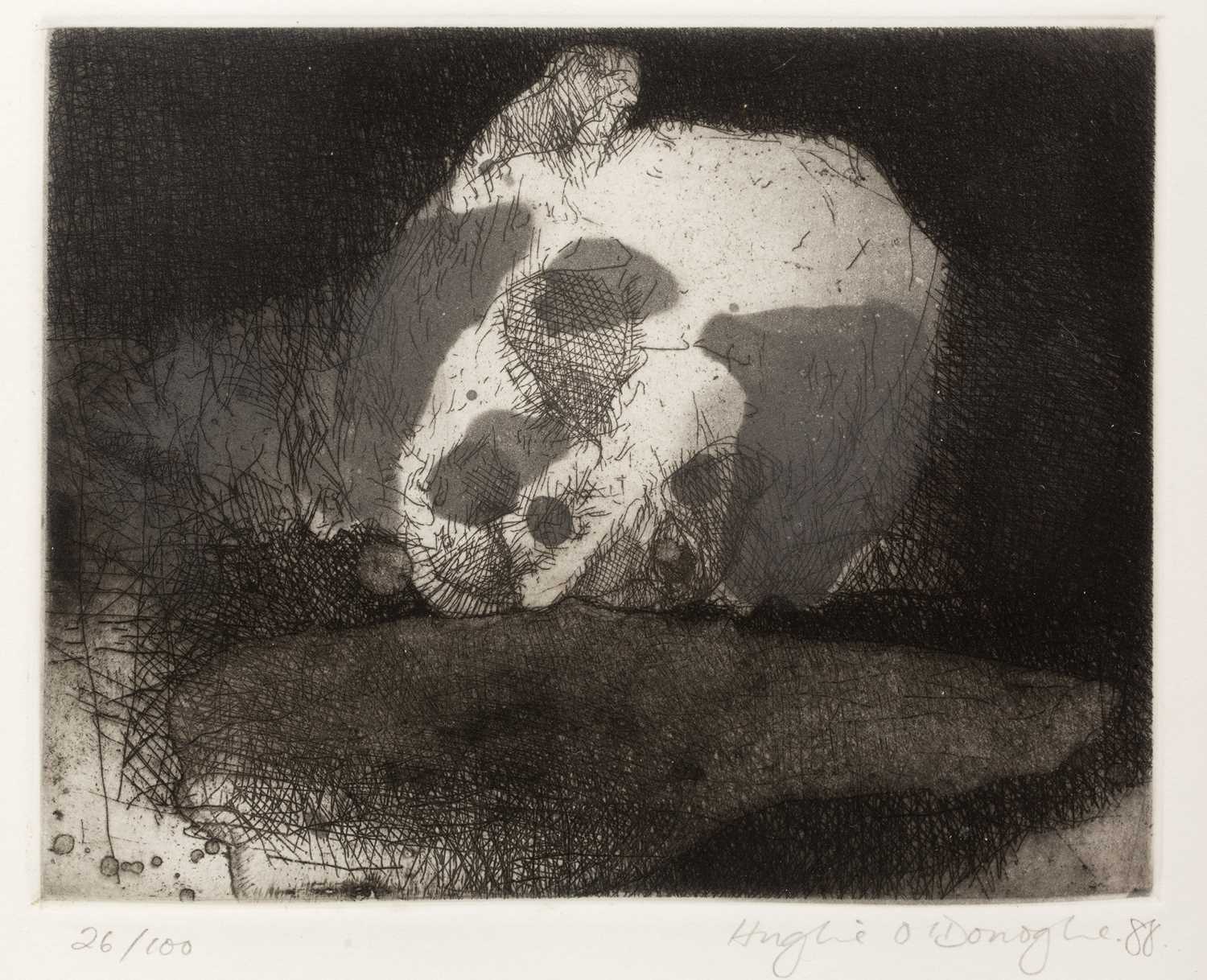 Lot 156 - Hughie O'Donoghue (b.1953) Bruise, 1988 26/100,...