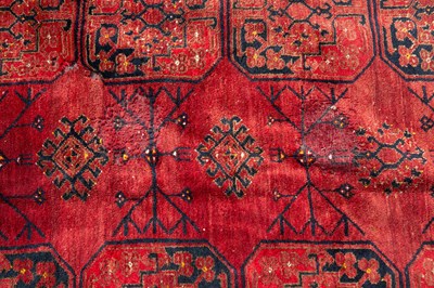 Lot 53 - A large red ground Belouchi carpet