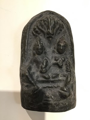 Lot 180 - Two Antique Indian Carved stone votive images...