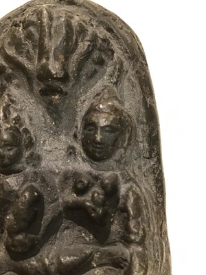 Lot 180 - Two Antique Indian Carved stone votive images...