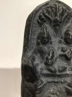 Lot 180 - Two Antique Indian Carved stone votive images...
