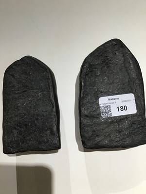 Lot 180 - Two Antique Indian Carved stone votive images...