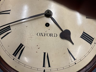 Lot 669 - A Regency dial clock, the dial signed 'Sowter of Oxford'