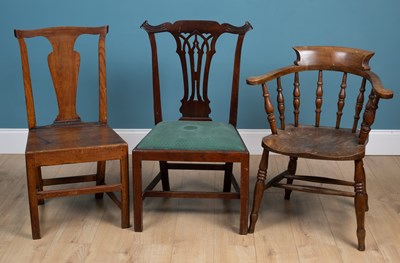 Lot 500 - A collection of three chairs