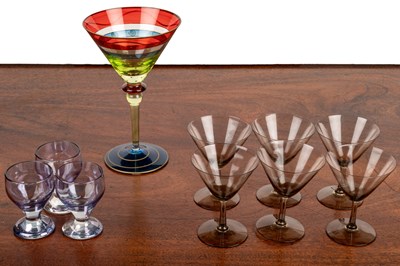 Lot 116 - A collection of glassware