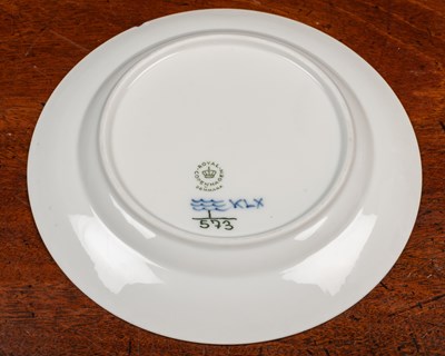 Lot 504 - A 1960s Royal Copenhagen tea service