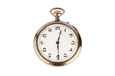 Lot 237 - A 9ct gold open face pocket watch, the...